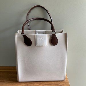 O Bag, O Square Eva bag in Sand color